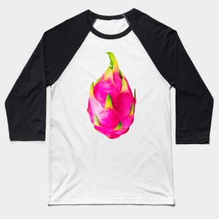 Dragon Fruit Pink - Funky Hong Kong Summer Fruits Baseball T-Shirt